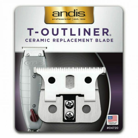 Wholesale-Andis 04590 Cordless T-Outliner Li Ceramic Replacement Blade-Trimmer-And-04590-Electro Vision Inc