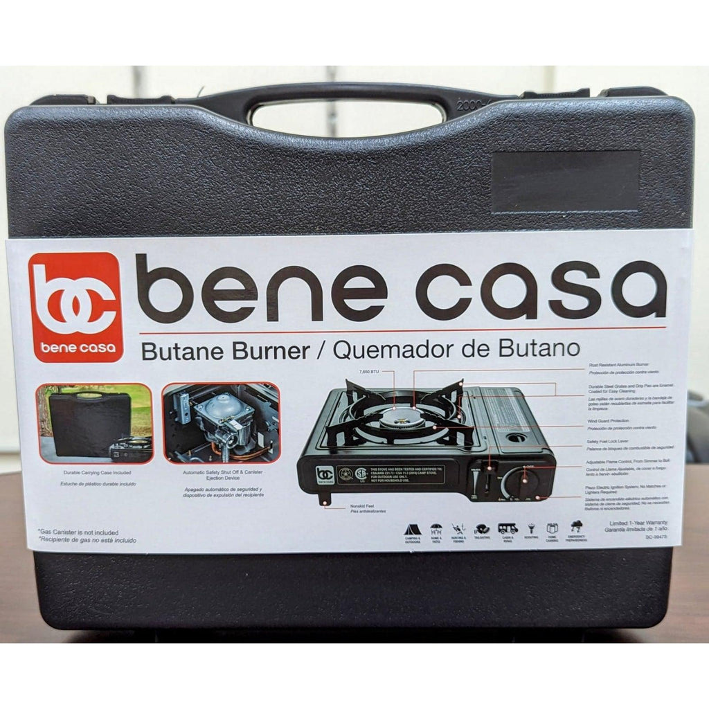 Bene Casa BC99473 Portable Butane Burner Electro Vision Inc
