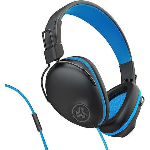 Wholesale-JLab HJPRORBLU4 - JBuddies Pro Wired Headphones Black/Blue-Headphone-JLA-HJPRORBLU4-Electro Vision Inc