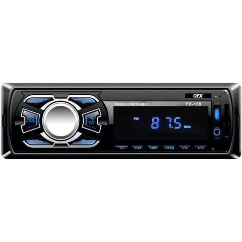 Wholesale-QFX FX180 - 200 Watts Bluetooth Car Stereo FM Radio - MP3 Player-Stereo FM-QFX-FX180-Electro Vision Inc