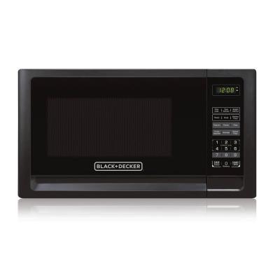 Wholesale-Black + Decker EM031 1.1 CF MICROWAVE OVEN BLACK-Microwave Oven-BD-EM031-BLACK-Electro Vision Inc
