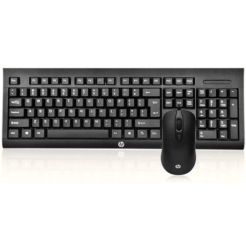 Wholesale-HP-KM100 USB Wired Gaming Keyboard Mouse Combo-Keyboards-HP-KM100-Electro Vision Inc
