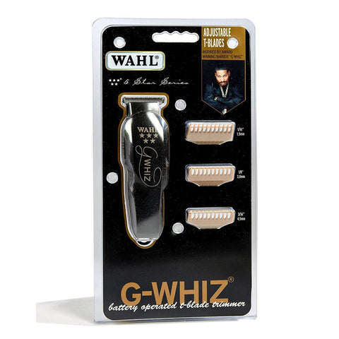 Wholesale-Wahl 8986 Professional 5-Star G-Whiz High Precision Cordless Hair Trimmer-Hair Clippers & Trimmers-WAH-8986-Electro Vision Inc