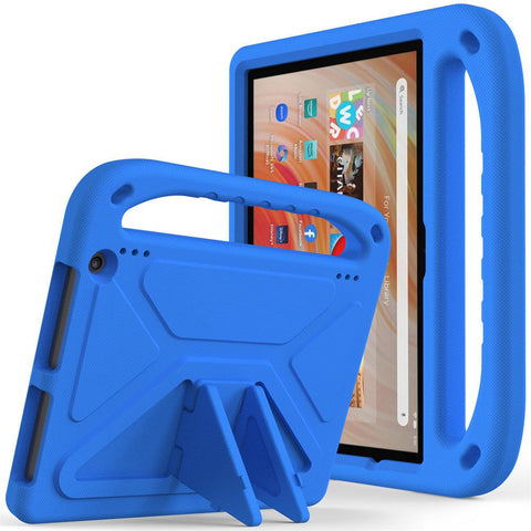 Wholesale-AMAZON FIRE TABLET 8" RUBBER PROTECTIVE CASE FOR KIDS W HANDLE-Tablet Case-Ama-Firetab8-KidCase-Electro Vision Inc