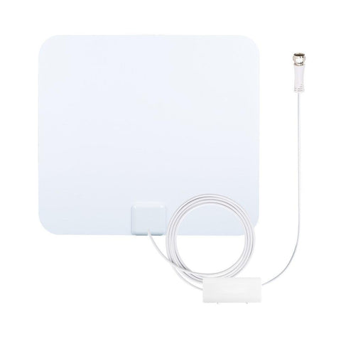 Wholesale-ANTOP Antenna AT-125B SmartPass Amplified Paper-Thin Indoor HDTV Antenna, White-Antenna-Ant-AT125B-Electro Vision Inc