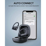 Wholesale-AUKEY EP-T32 Wireless Charging Earbuds Black-earbuds-Auk-EPT32-Electro Vision Inc
