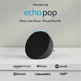 Wholesale-Amazon Echo Pop Smart Speaker with Alexa - Charcoal-Speaker-Ama-EchoPop-C-Electro Vision Inc