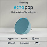 Wholesale-Amazon Echo Pop Smart Speaker with Alexa - Midnight Teal-Speaker-Ama-EchoPop-MT-Electro Vision Inc