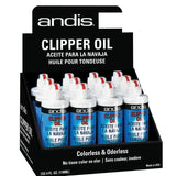 Wholesale-Andis 12501 Clipper Oil Display Case (12 pack X 4oz Bottles)-Beauty and Grooming-And-12501-Electro Vision Inc