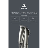 Wholesale-Andis 32810 Slimline Pro Li T-Blade Trimmer Chrome-Trimmer-And-32810-Electro Vision Inc