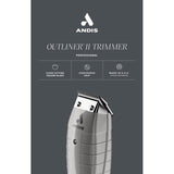 Wholesale-Andis Outliner II Square Trimmer Professional-Trimmer-And-04685-Electro Vision Inc