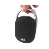 Wholesale-AudioBox SLK10 Portable Mini Clip Speaker with Bluetooth Black-Speaker-Aud-SLK10BLK-Electro Vision Inc