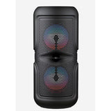 Wholesale-Audiobox ABX240R Dual 4 Portable PA Speaker With Lights-Speaker-Aud-ABX240R-Electro Vision Inc