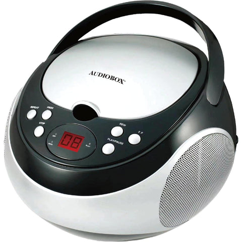 Wholesale-Audiobox CDX-100 Portable CD Player: AM/FM Stereo Radio-CD Players & Recorders-Aud-CDX100-Electro Vision Inc