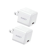 Wholesale-Aukey Minima PD Charger 20W (2 Packs)-Auk-PAF5-Electro Vision Inc