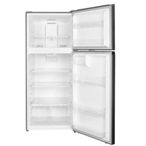 Wholesale-Avanti FF18B3S-4 Frost Free Refrigerator Freezer 2 Door 18cf - Stainless Steel-Ava-FF18B3S-4-Electro Vision Inc