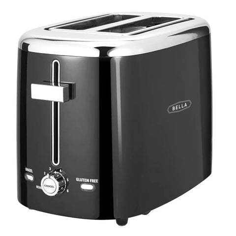 Wholesale-Bella 2 Slice Toaster Black - 17333-Toaster-Bel-17333-Electro Vision Inc