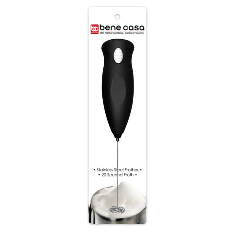 Wholesale-Bene Casa 57380 Cordless Handheld Milk Frother-Frother-BC-57380-Electro Vision Inc