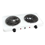 Wholesale-Bene Casa BC-47165 Portable Electric Double Burner-Electric Burner-BC-47165-Electro Vision Inc