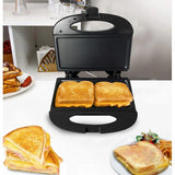 Wholesale-Bene Casa BC-98871 Flat Grill Sandwich Maker Black-Sandwich Maker-BC-98871-Electro Vision Inc