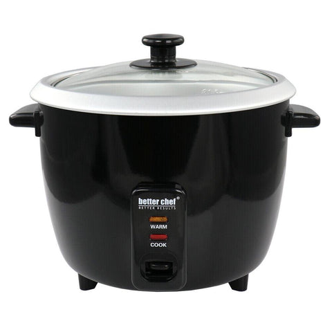 Wholesale-Better Chef IM402B - 8 Cup Rice Cooker Black-Rice cooker-BC-IM402B-Electro Vision Inc