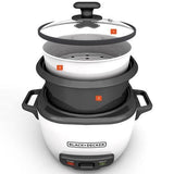 Wholesale-Black + Decker RC5280 Rice Cooker 14 Cup S. Steel-Cooker-BD-RC5280-Electro Vision Inc
