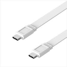 Wholesale-Borne Type C flat cable, 3ft White-USB Cable-Bor-CBLTYC-WH-Electro Vision Inc