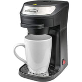 Wholesale-Brentwood TS1101BK - K-Cup Single Serve Coffee Maker-Coffee Maker-Bre-TS1101BK-Electro Vision Inc