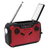 Wholesale-Dolphin R-100C-R 10 Watt Portable 3-Band Emergency Radio-Radio-Dol-RC100C-R-Electro Vision Inc