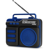 Wholesale-Dolphin Retrobox Mini RTX-10 Blue-Radio-Dol-RTX10-Blue-Electro Vision Inc
