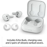 Wholesale-Echo Buds (2023 release) - Glacier White with Cable-earbuds-Ama-EchoBuds-Electro Vision Inc