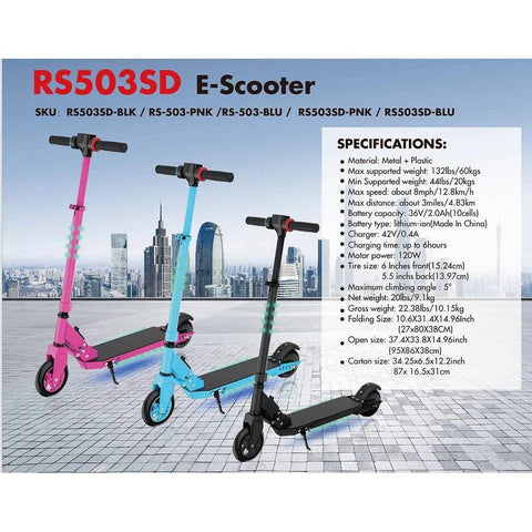 Wholesale-Electronic Kids Scooter-Scooter-Scooter-Electro Vision Inc