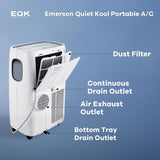 Wholesale-Emerson EAPC6RSC1 Portable AC, Remote Control, Cooling only, UL, Wifi+Alexa Smart Voice Control, DOE 6000 BTU, R32-Airconditioner-Eme-EAPC6RSC1-Electro Vision Inc