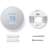 Wholesale-Google Nest Smart Programmable Wifi Thermostat, Snow, GA01334-US-Thermostats-Goo-GA01334-Electro Vision Inc
