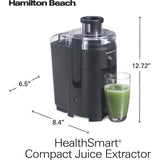 Wholesale-HAMILTON BEACH 67500 JUICER BLACK-Juicer-HB-67500-Electro Vision Inc
