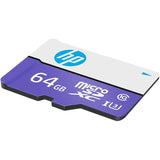 Wholesale-HP - Micro SD Card with Adapter- 64gb - HFUD064-MX330-Micro SD Card-HP-mx330-64gb-Electro Vision Inc