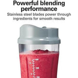 Wholesale-Hamilton Beach 51128 Single Serve Personal Smoothie Blender with 14 oz. Travel Cup and Lid-Food Mixers & Blenders-HB-51128-Electro Vision Inc