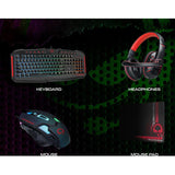 Wholesale-HyperGear 15459 - 4-in-1 Gaming Kit Series Red Dragon-Gaming Kit-Hyp-15459-Electro Vision Inc
