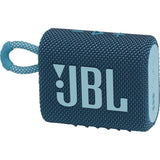 Wholesale-JBL Go 3 Portable Waterproof Speaker - Blue-Spreaker-JBL-GO3-Blue-Electro Vision Inc