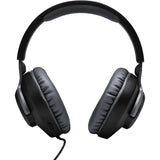 Wholesale-JBL Quantum 100 - Wired Over-Ear Gaming Headphones - Black, Large-Headphone-JBL-Quantum100-B-Electro Vision Inc