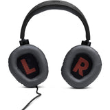 Wholesale-JBL Quantum 100 - Wired Over-Ear Gaming Headphones - Black, Large-Headphone-JBL-Quantum100-B-Electro Vision Inc