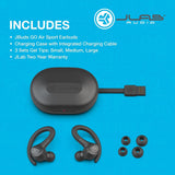 Wholesale-JLab EBGAIRSPRTRBLK124 Go Air Sport True Wireless Earbuds Graphite-Earbuds | Headphone-JLA-EBGAIRSPRTRBLK124-Electro Vision Inc