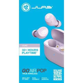 Wholesale-JLab Go EBGAIRPOPRLLC124 Air Pop True Wireless Earbuds Lilac-earbuds-JLA-EBGAIRPOPRLLC124-Electro Vision Inc
