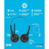 Wholesale-JLab HBGWRKPOPRBLK4 GO Work Pop Wireless Headphones Black-Headphones-JLA-HBGWRKPOPRBLK4-Electro Vision Inc