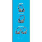 Wholesale-JLab HBSTUDIORGRYBLU4 JBuddies Studio Wireless Headphones Blue/Gray-Headphones-JLA-HBSTUDIORGRYBLU4-Electro Vision Inc