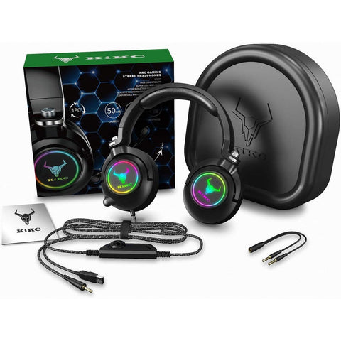 Wholesale-KICK ET600 Pro Gaming Stereo Headphones with Mic-Headphones-KIKC-ET600-Electro Vision Inc