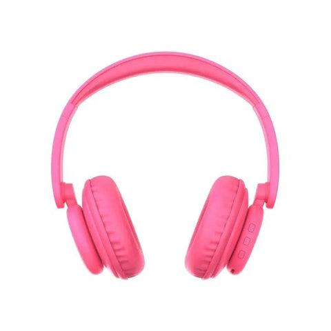 Wholesale-Kids Safe headphones, foldable Pink-Headphone-Bor-KIDHP20-PN-Electro Vision Inc