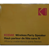 Wholesale-Kodak BTSPK113 Bluetooth Wireless Speaker, USB-Micro SD Input, FM, LED Lights-Speaker-Kod-BTSPK113-Electro Vision Inc