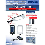 Wholesale-Ludger ESL46070 Outdoor Motion Sensor Solar Light 460 Lumens-Solar light-Lud-ESL46070-Electro Vision Inc