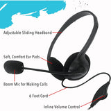 Wholesale-Maxell Headset with Adjustable Boom MIC-USB Headset-Max-199323-Electro Vision Inc